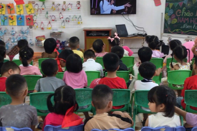 TRƯỜNG MẦM NON HỒNG THUẬN TỔ CHỨC LỄ KHAI GIẢNG NĂM HỌC 2025 – 2026 GẮN VỚI KỶ NIỆM 80 NĂM THÀNH LẬP BỘ QUỐC GIA GIÁO DỤC NAY LÀ BỘ GIÁO DỤC VÀ ĐÀO TẠO.