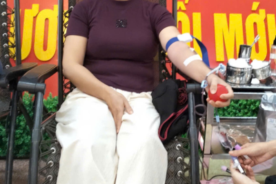 TINH THẦN HIẾN MÁU TÌNH NGUYỆN NĂM 2025 CỦA CB-GV-NV TRƯỜNG MẦM NON HỒNG THUẬN