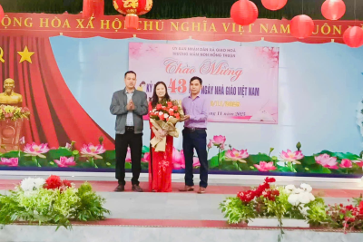 TRƯỜNG MẦM NON HỒNG THUẬN CHÀO MỪNG 43 NĂM NGÀY NHÀ GIÁO VIỆT NAM (20/11/1982 – 20/11/2025)