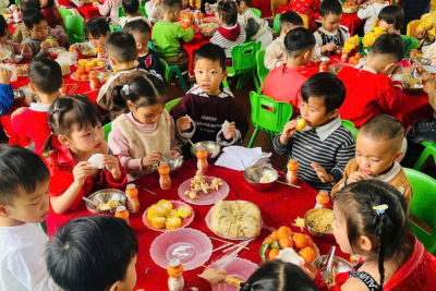 TRƯỜNG MẦM NON HỒNG THUẬN CÙNG CÁC HOẠT ĐỘNG “BÉ VUI ĐÓN TẾT” NĂM 2026